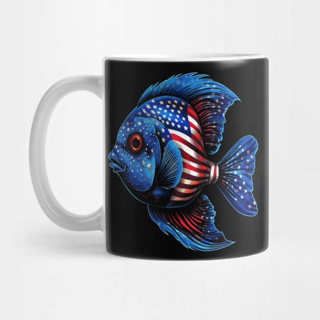 Patriotic Blue Tang by JH Mart